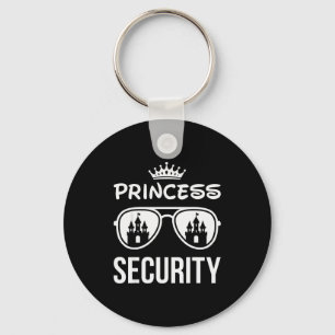 Funny Princess Security Design Castle Sungles Fami Key Ring