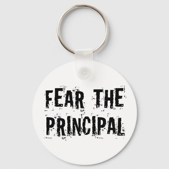 Funny Principal Key Ring (Front)