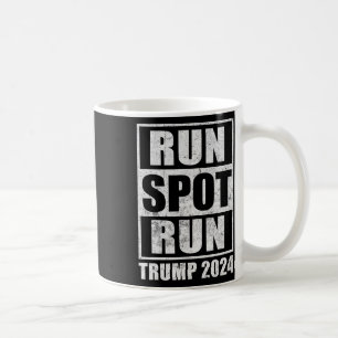 Funny Pro Trump 2024 Run Spot Run Trump Kamala Deb Coffee Mug