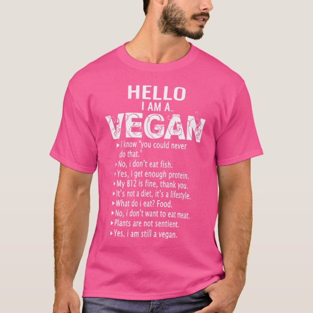 Funny Pro Vegan Activism Gym Athlete Christmas T-Shirt (Front)
