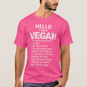 Funny Pro Vegan Activismshirt Gym Athlete Gift Chr T-Shirt
