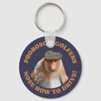 Funny Proboscis Monkey Golf Lovers 