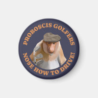 Funny Proboscis Monkey Golf Lovers 