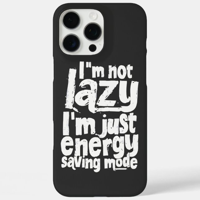 Funny Procrastination quote Case-Mate iPhone Case (Back)