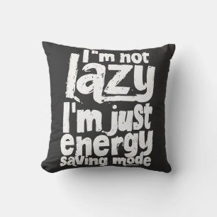 Funny Procrastination quote Cushion