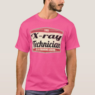 Funny Profession Quote Vintage X-ray Technician T-Shirt