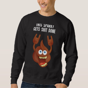 Funny Professional Sparky Electrician Constructio Sweatshirt