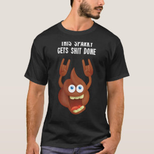 Funny Professional Sparky  Electrician Constructio T-Shirt