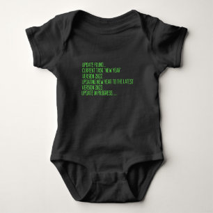 funny programing 2023 new year saying baby bodysuit
