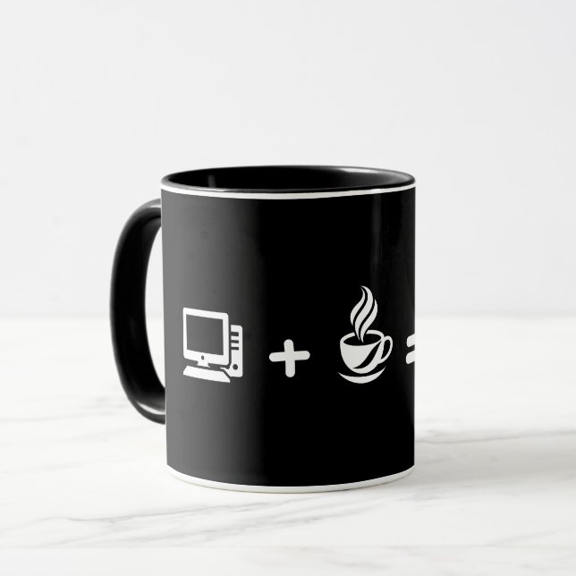 Funny Programmer Code Coffee Mug - Software Engine (Front Left)