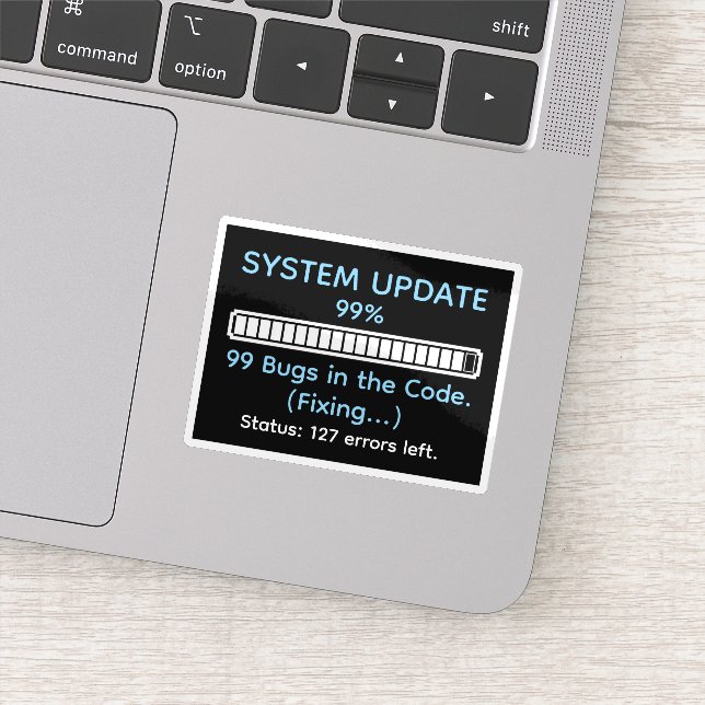 Funny Programmer Coding (Detail)