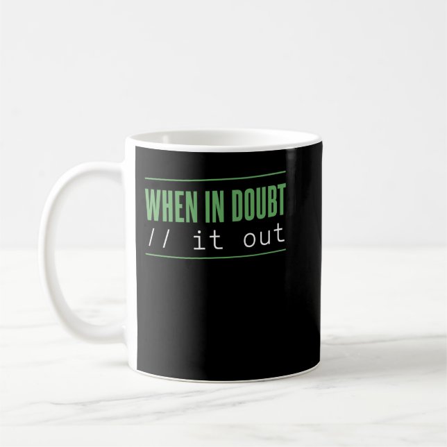 Funny Programmer Coffee Mug (Left)