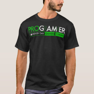 Funny PROGRAMMER Gamer and Coder Computer Geek for T-Shirt
