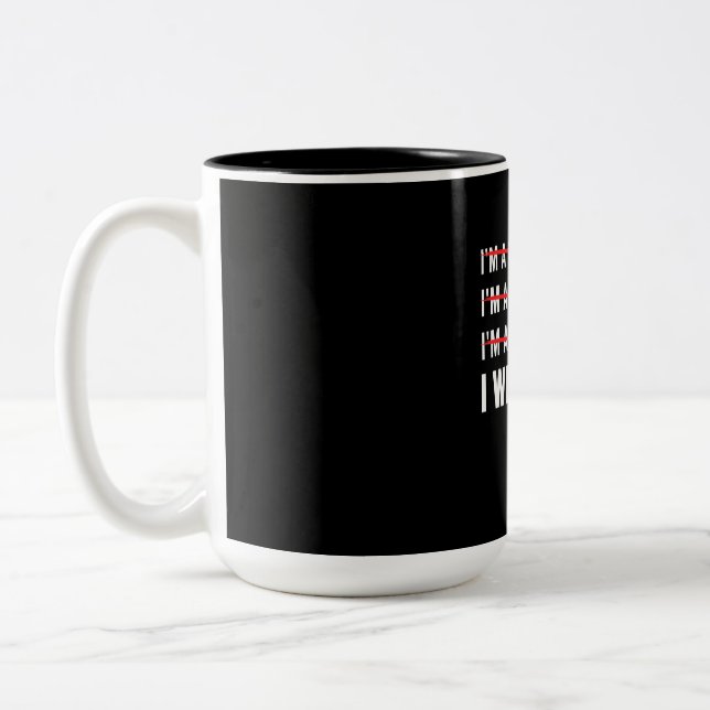 Funny Programmer I Wite Code Two-Tone Coffee Mug (Left)