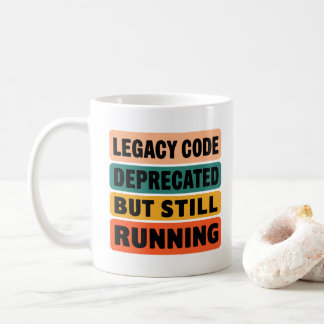 Funny Programmer Legacy Code Retro Coffee Mug