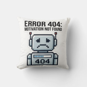 Funny Programmer Office Decor Cushion