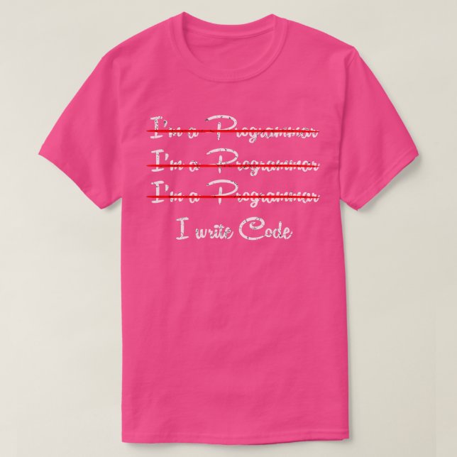 Funny Programmer T-Shirt (Design Front)