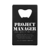 Funny Project Manager Dictionary Definition