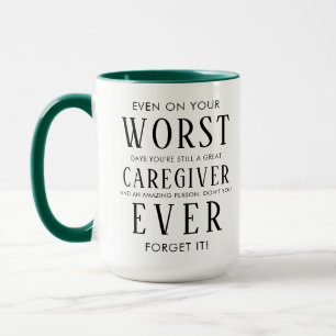 Funny Property Caregiver Happy Caregiver Mug