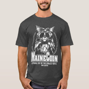 Funny Proud Maine Coon cool cat    gift  T-Shirt