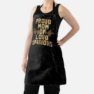 Funny Proud Mom Quote Mother's Day Gift from Kids Apron