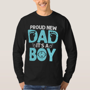 Funny Proud New Dad Gift For Men Father's Day It's T-Shirt