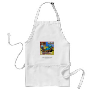 Funny Psychiatry Apron "Flashbacks"