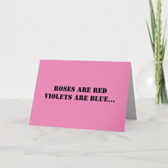 Funny Psychology Love Greeting Card (Front)