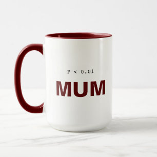 Funny Psychology Statistics Mug Significant Mum