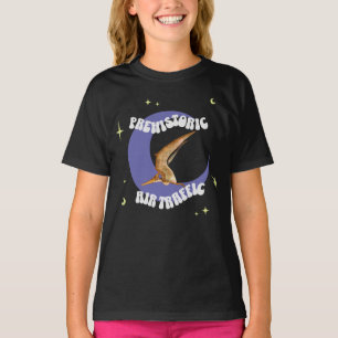 Funny Pterodactyl Moon Aviation Humour T-Shirt