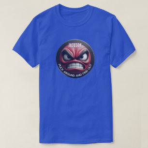 Funny Puck Around and Find Out Angry Puck T-Shirt