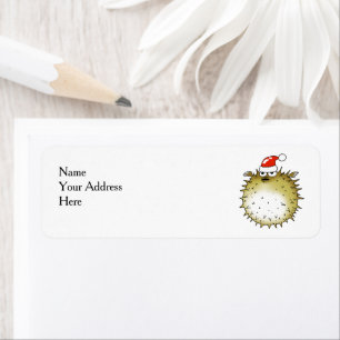 Funny Puffer Fish Christmas