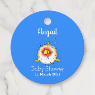 Funny puffer fish porcupine fish cartoon  favour tags