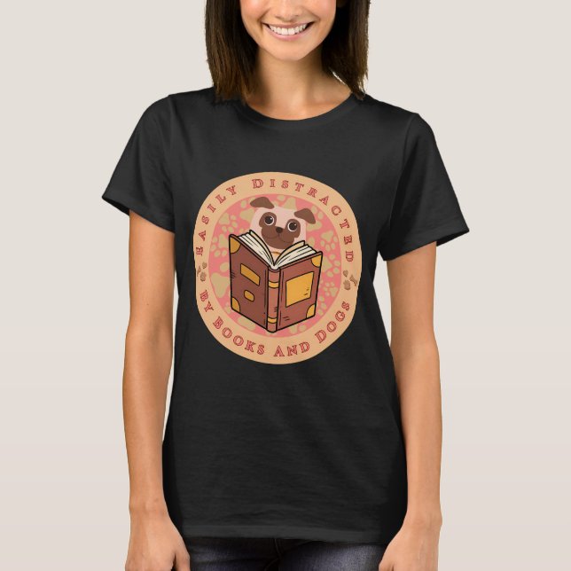 Funny Pug Alien I Found This Its Vibrating Mum Dad T-Shirt (Front)