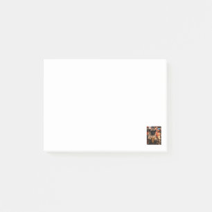 Funny Pug Drinking Iced Coffee Cute Dog Lover Gift Post-it Notes