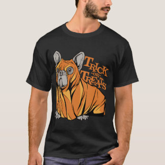 Funny Pug Halloween Costume Trick or Treats Cute D T-Shirt