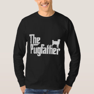 Funny Pug Hoodie The Pugfather Pug Father Dad Gift T-Shirt