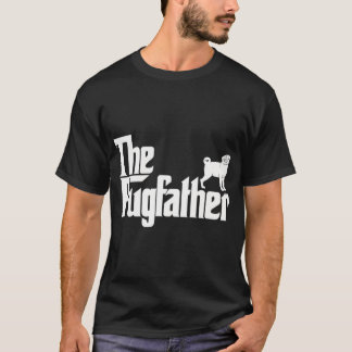 Funny Pug Hoodie The Pugfather Pug Father Dad Hood T-Shirt