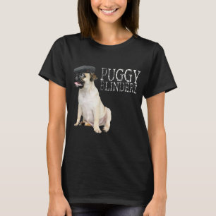 Funny Pug Lover Dog Face Peaky Life Retro Vintage T-Shirt