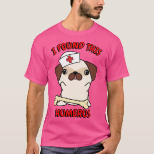 Funny Pug Tells A Lame Joke  T-Shirt