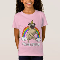 Funny Pugicorn Pug Dog Unicorn Cute Pet