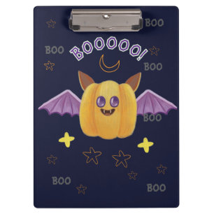 Funny pumpkin Halloween Clipboard