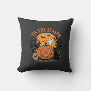 Funny Pumpkin Halloween Pun Design2 (2)_1 Cushion