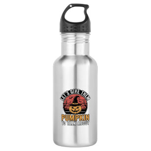 Funny Pumpkin Halloween Vintage Shirt Design_1 532 Ml Water Bottle