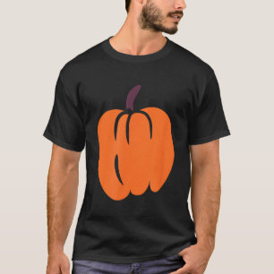 Funny pumpkin in orange colour for men women child T-Shirt