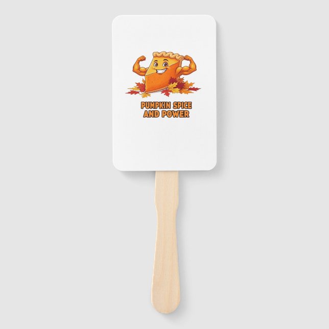 Funny Pumpkin Pie Thanksgiving Classic T-Shirt_1.p Hand Fan (Front)