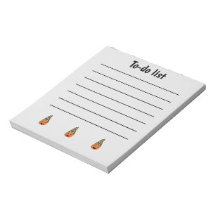 Funny Pumpkin To-do List Notepad