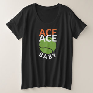Funny Pun For Tennis Player Plus Size T-Shirt
