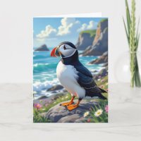 Funny Pun | Happy Birthday Stud Puffin