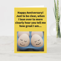 Funny Pun Inclined to Agree Happy Anniversary